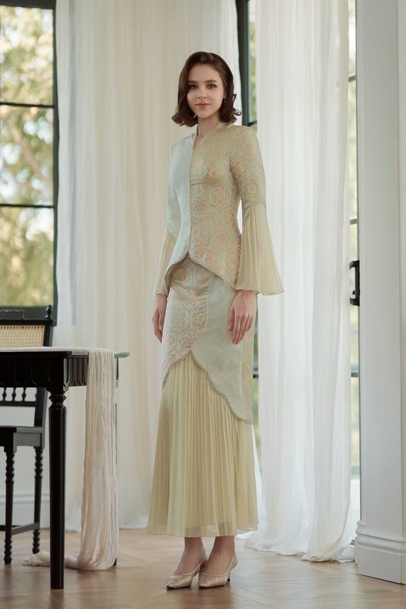 Niessa Skirt (Pistachio)