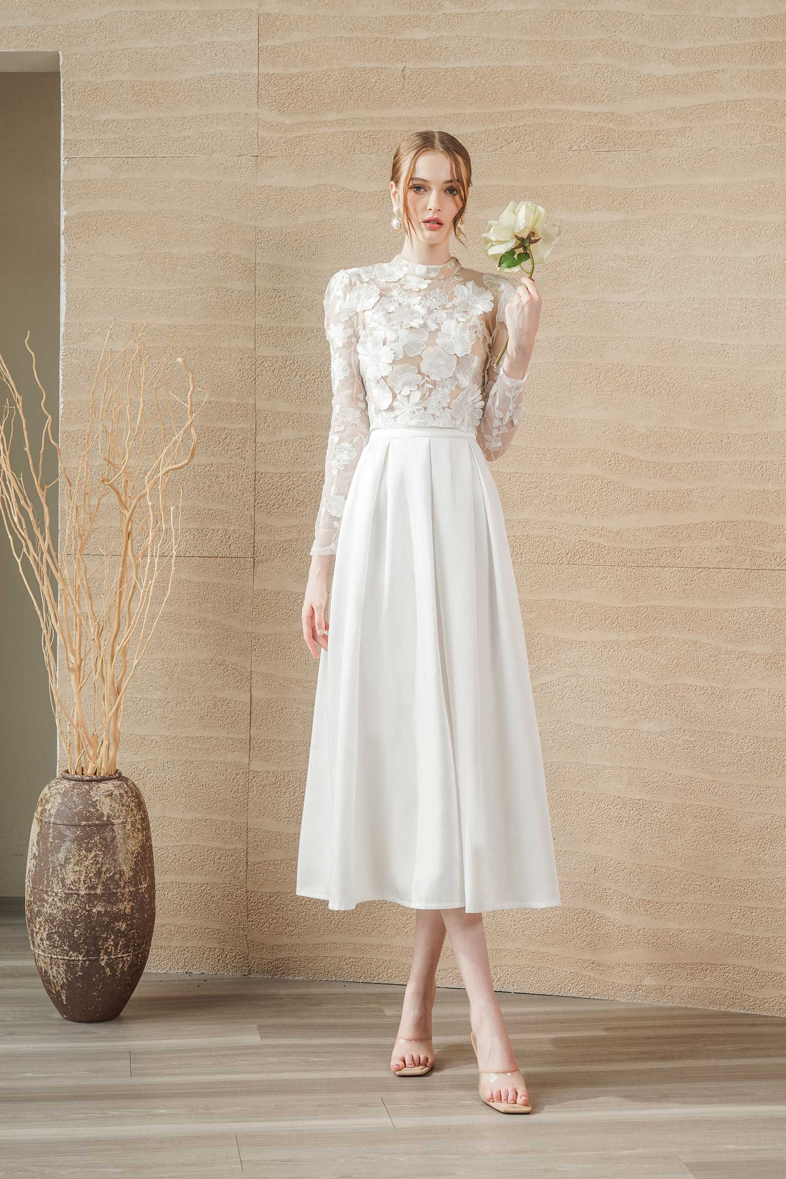 Azelea Skirt (Pearl)