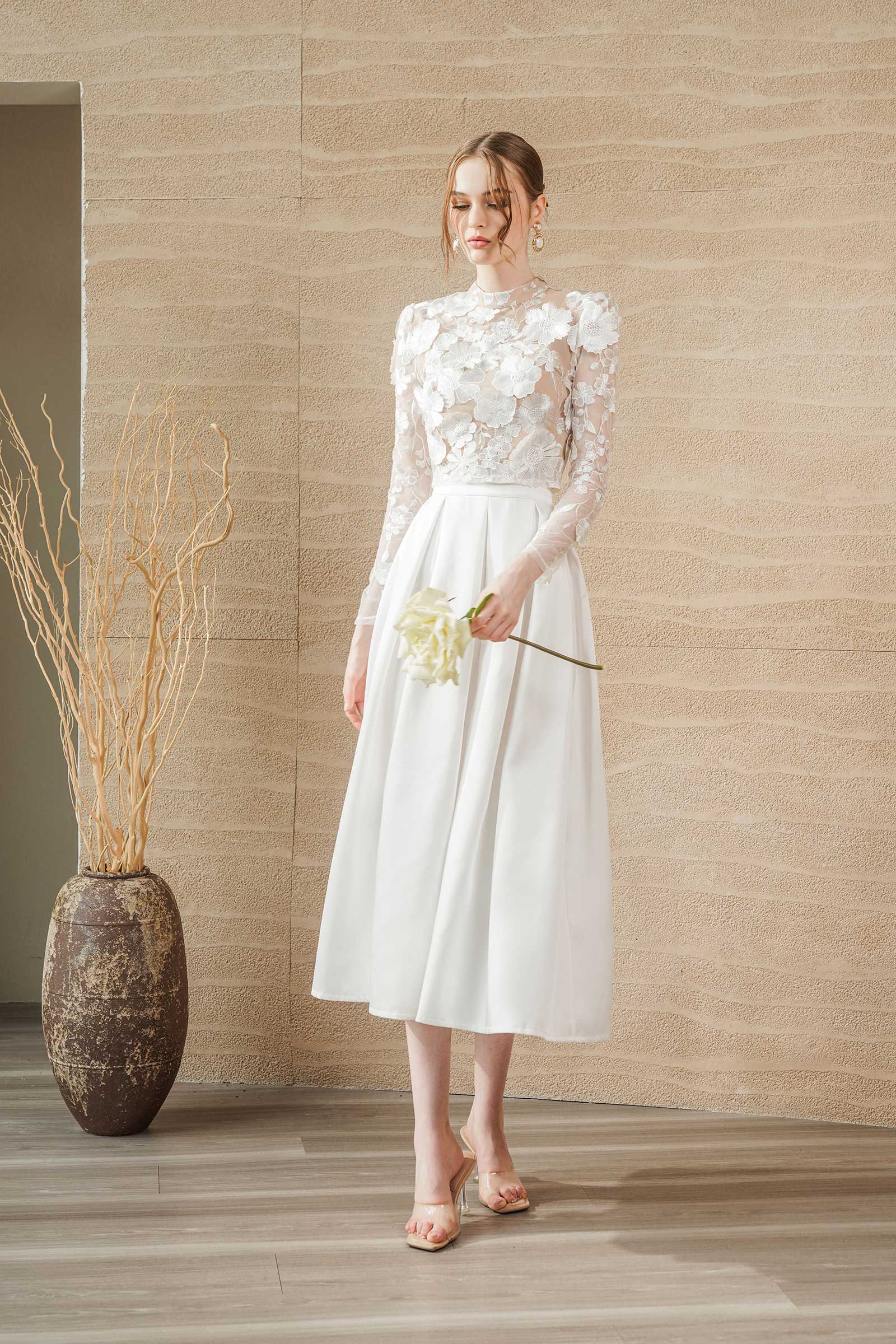 Azelea Skirt (Pearl)