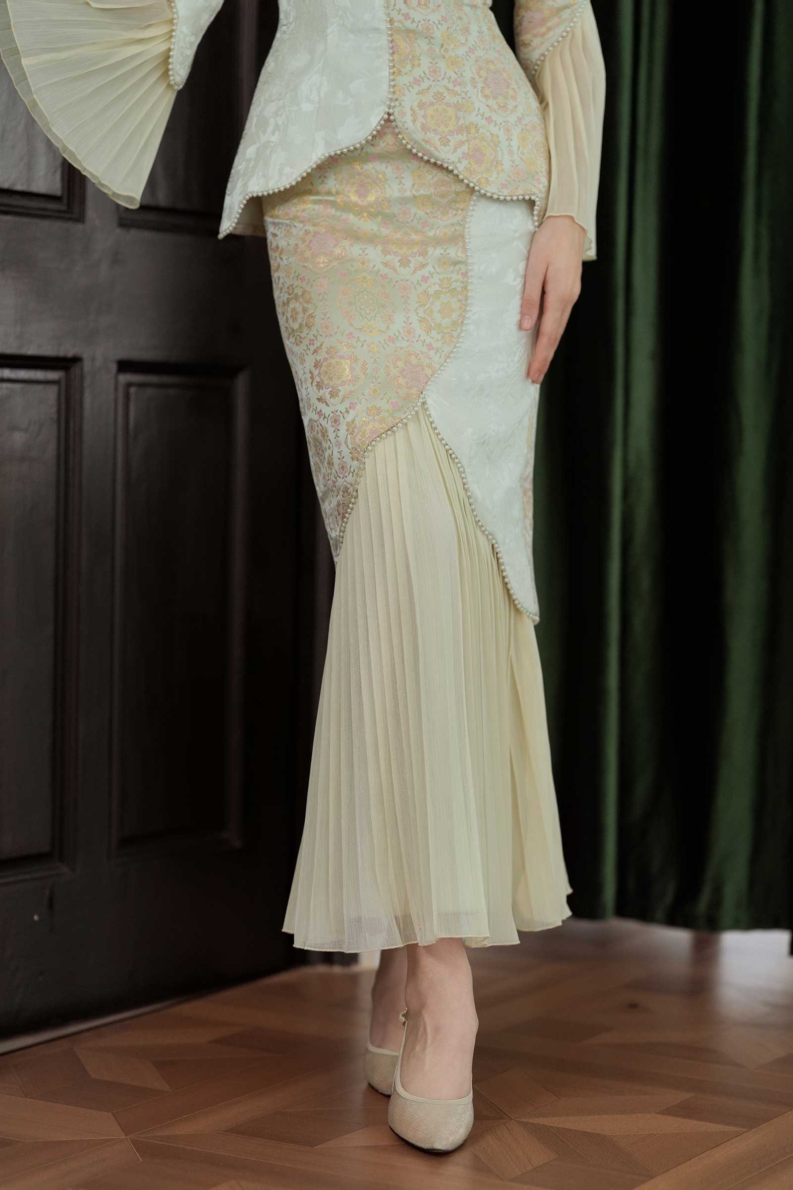 Niessa Kebaya Set (Pistachio)