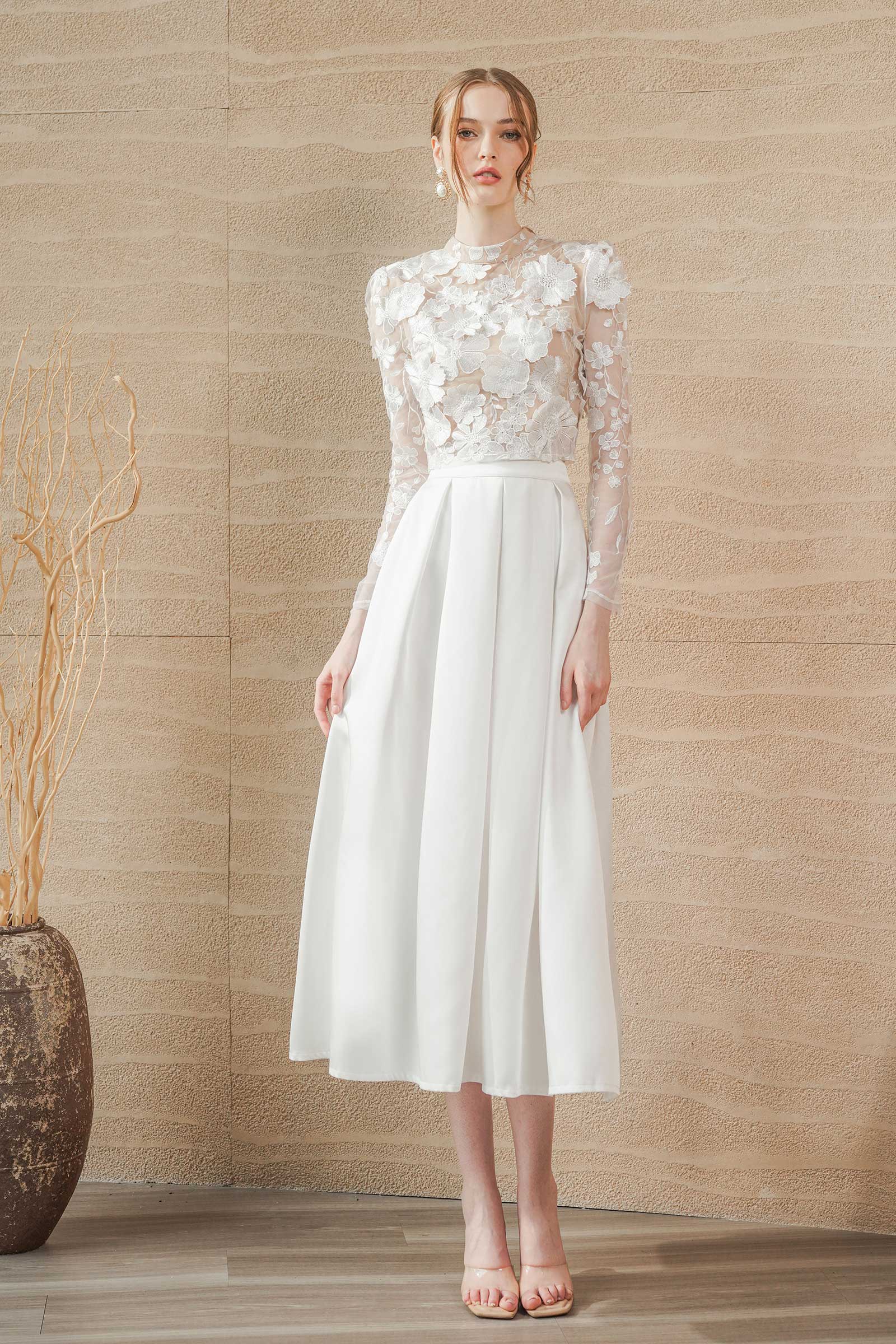Azelea Skirt (Pearl)