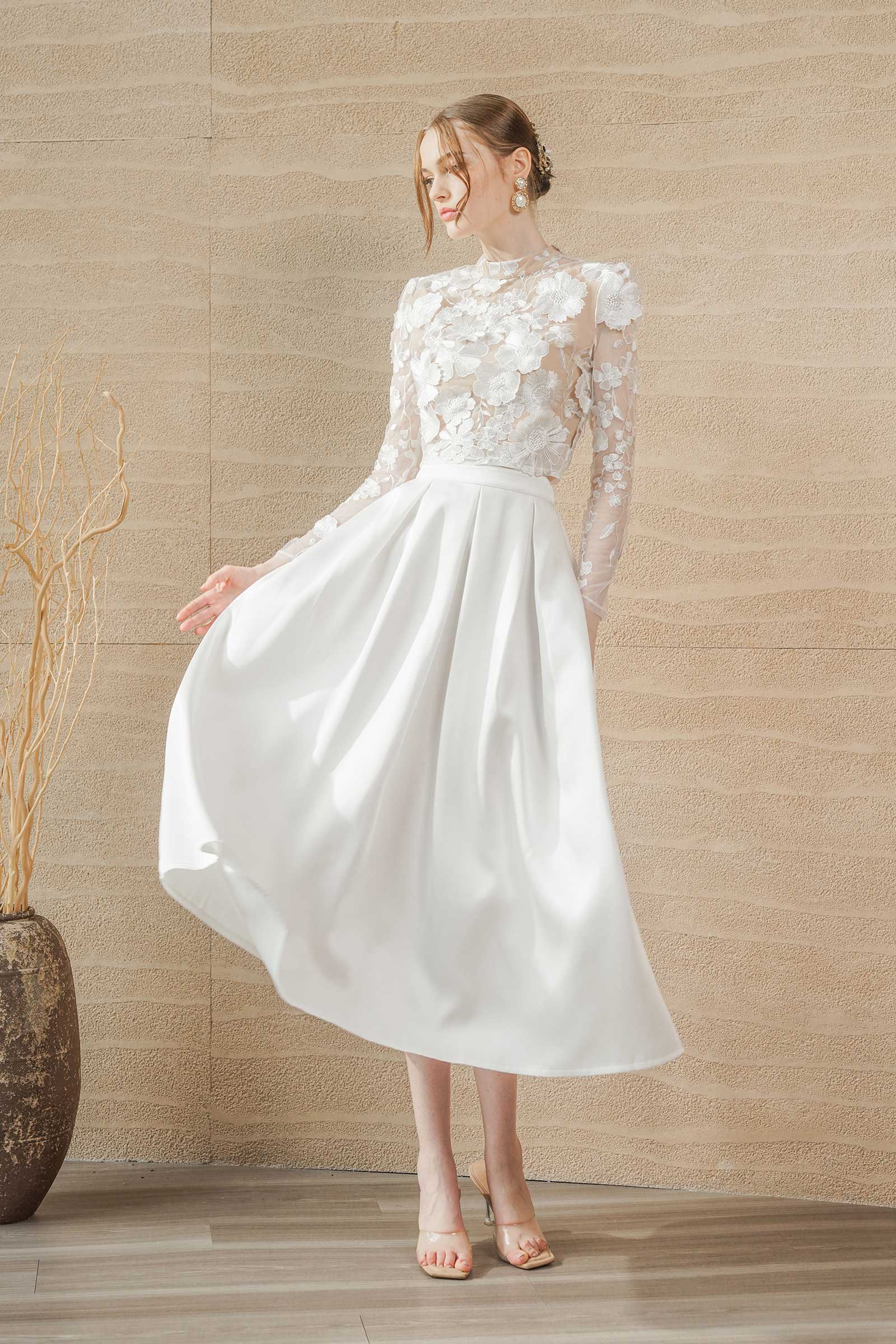 Azelea Skirt (Pearl)