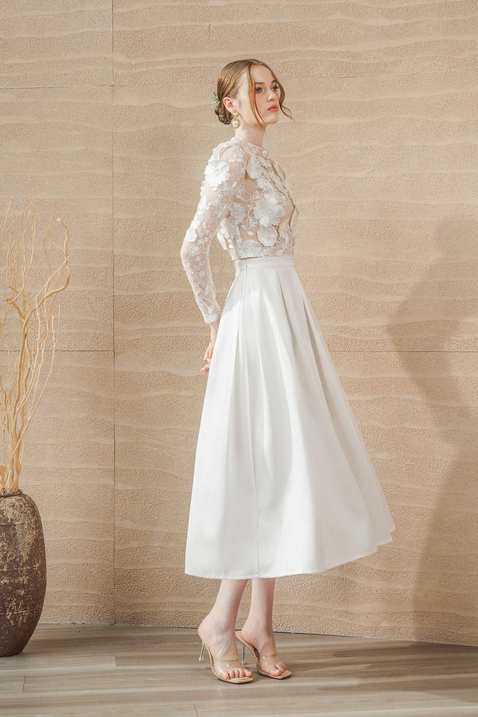 Azelea Skirt (Pearl)