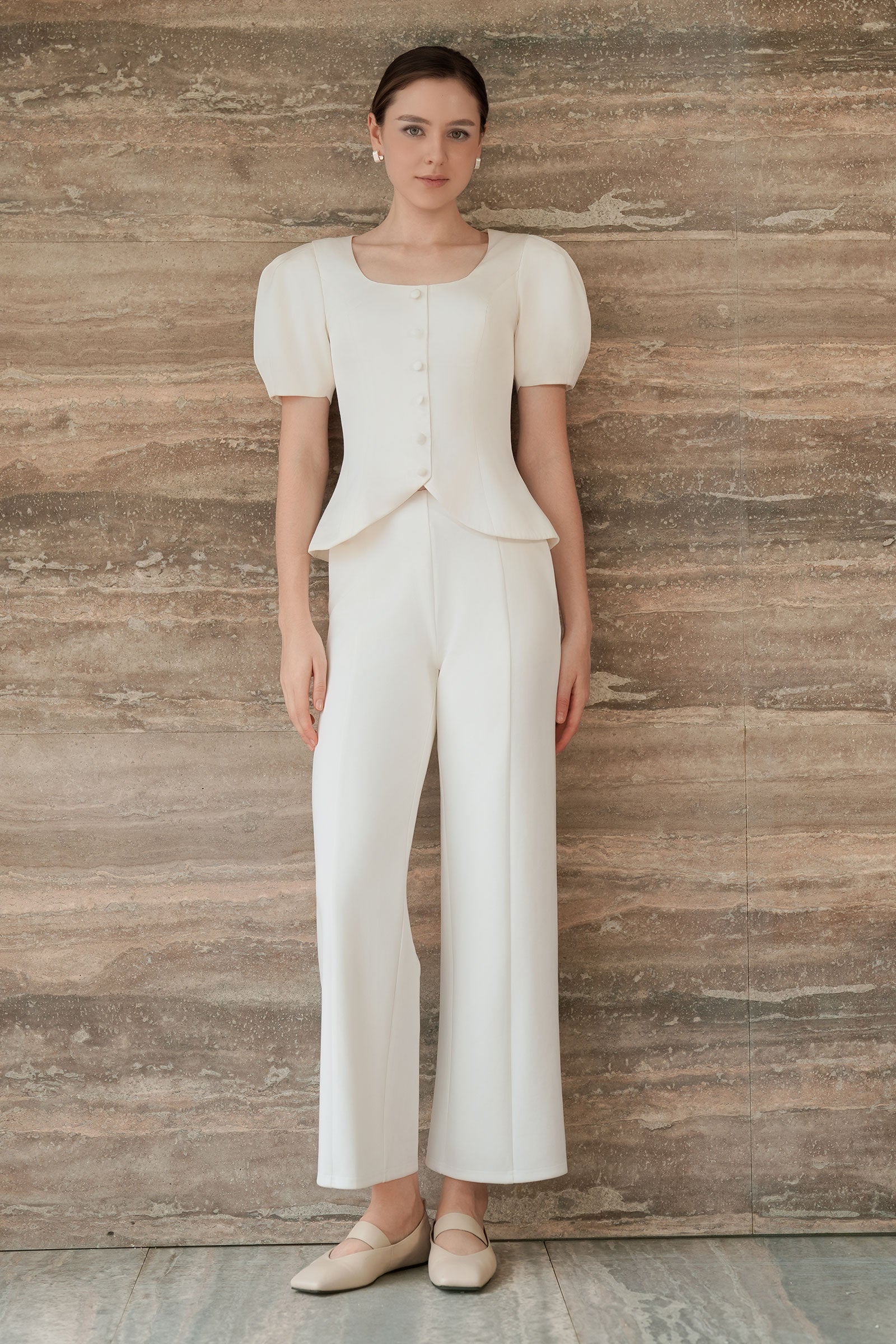 Sara Top (Cream)