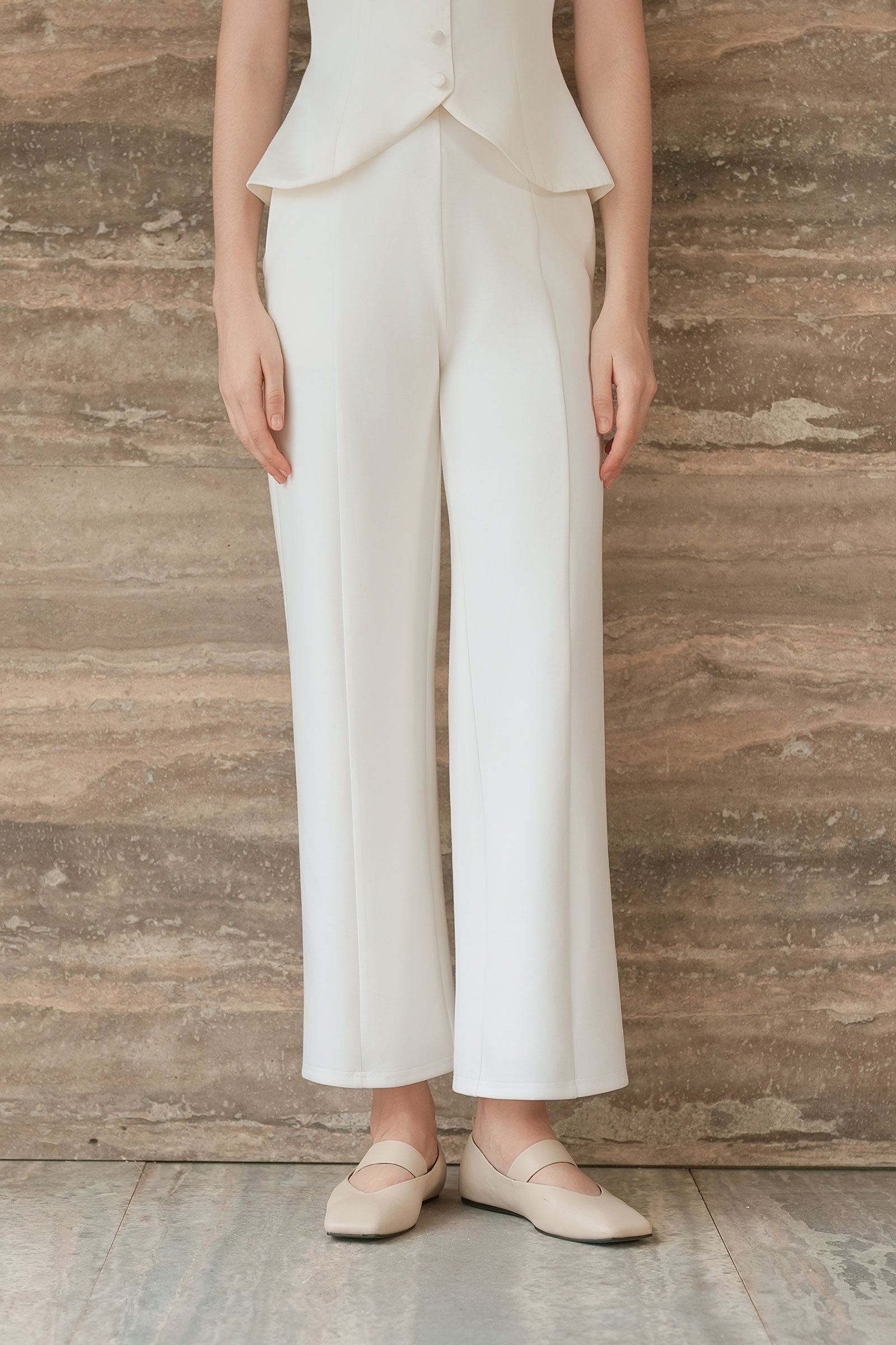 Sara Pants (White)