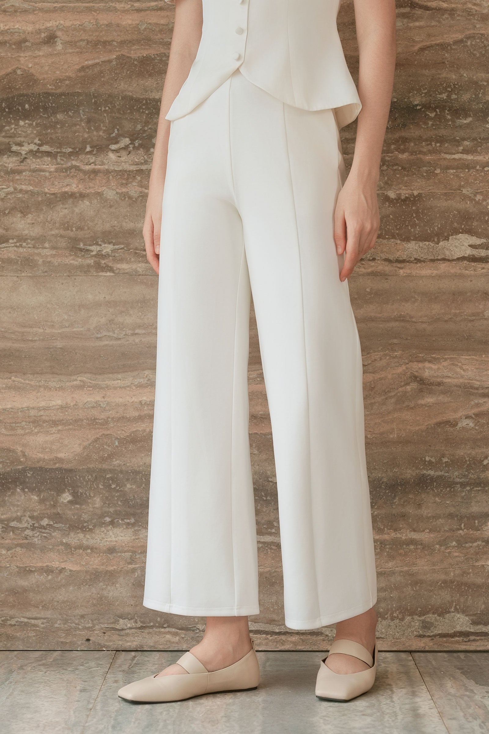 Sara Pants (White)