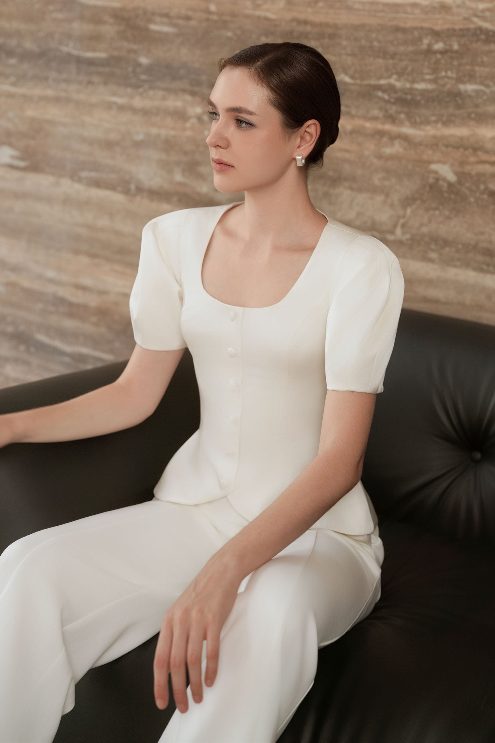 Sara Top (Cream)