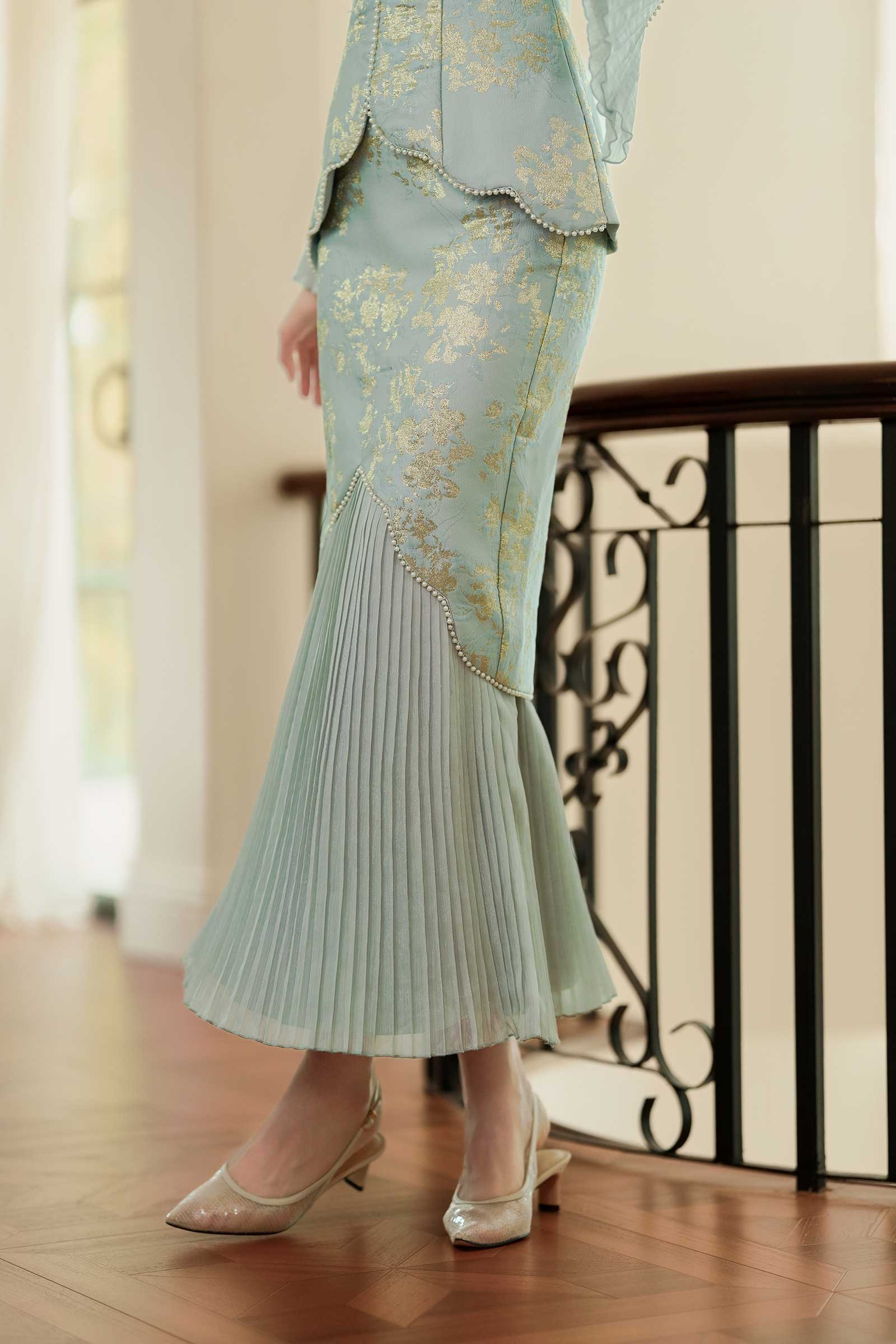 Rosabella Skirt (Celadon Pearl)