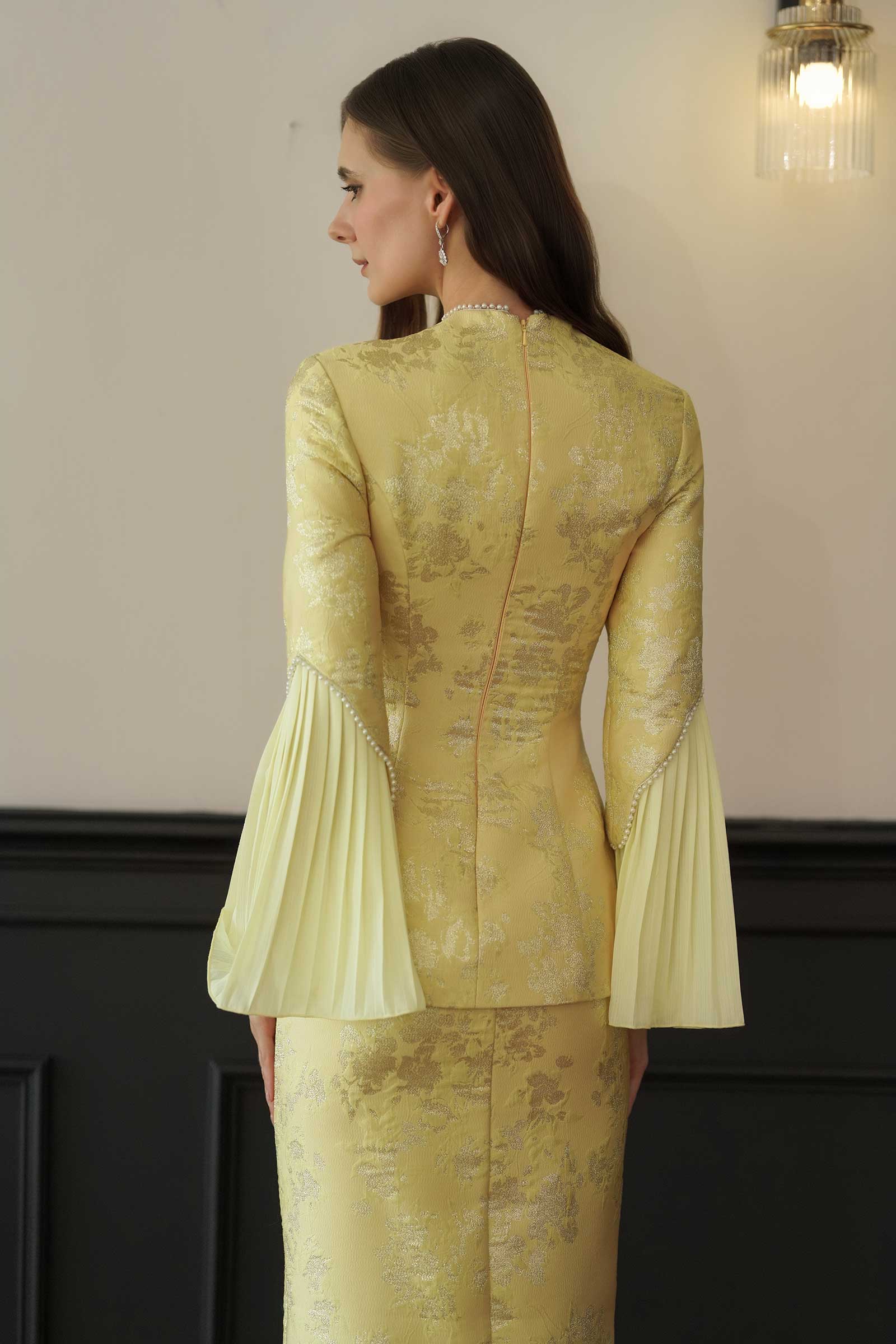 Rosabella Kebaya Set (Sunlit Butter)