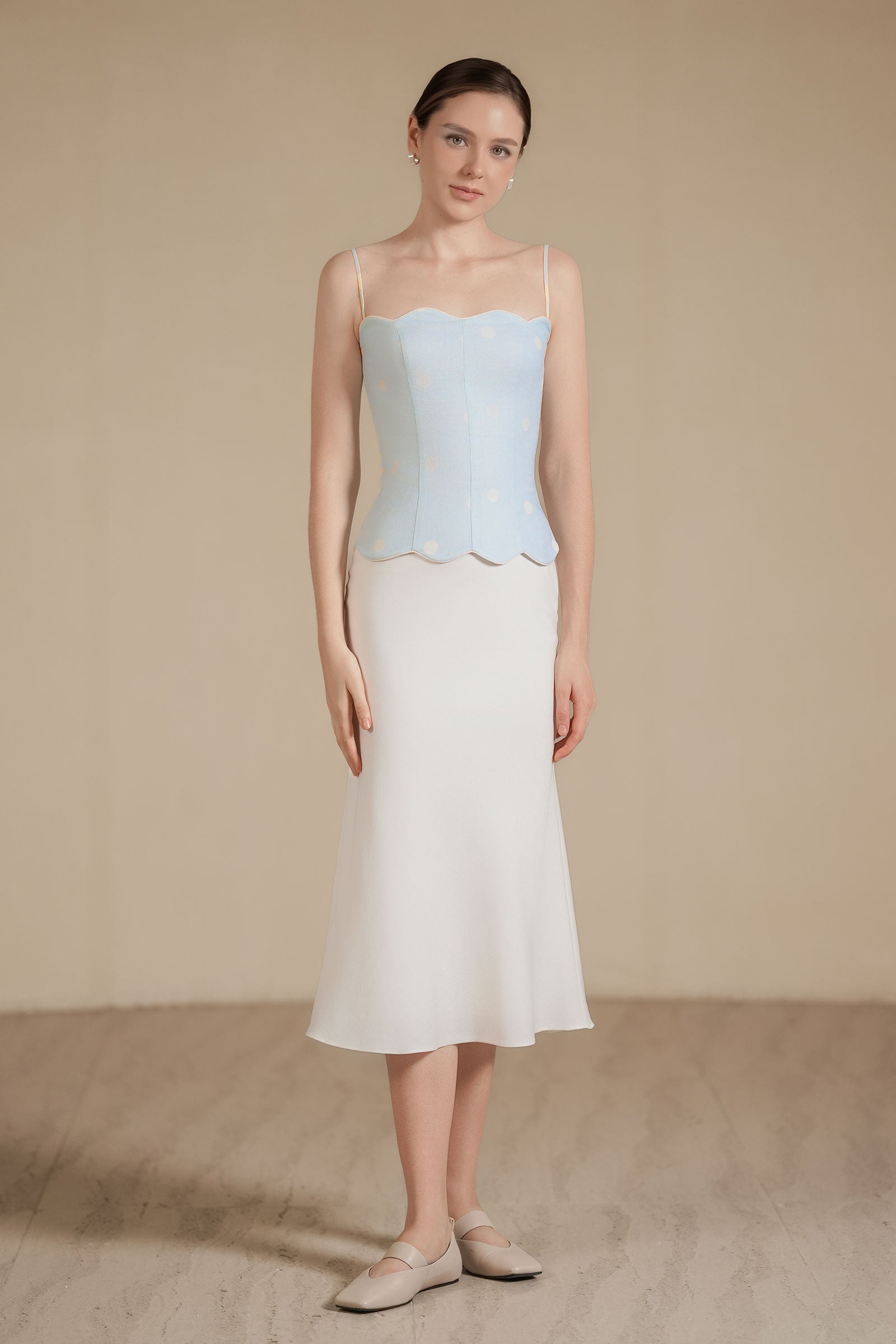 Sonia Tencel Skirt (Off White)