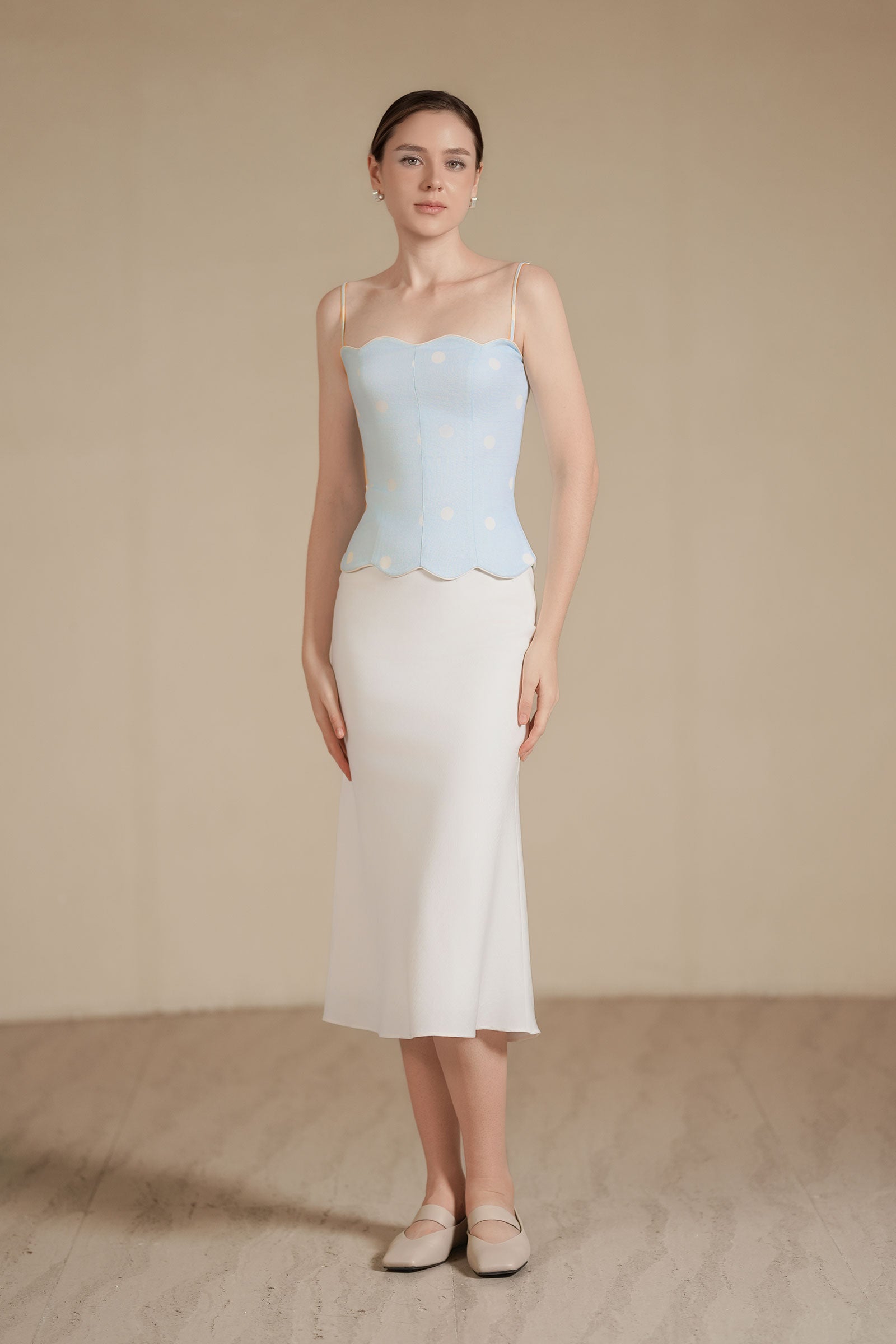 Sonia Tencel Skirt (Off White)