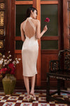 Jin Yue Qipao Set (Champagne)