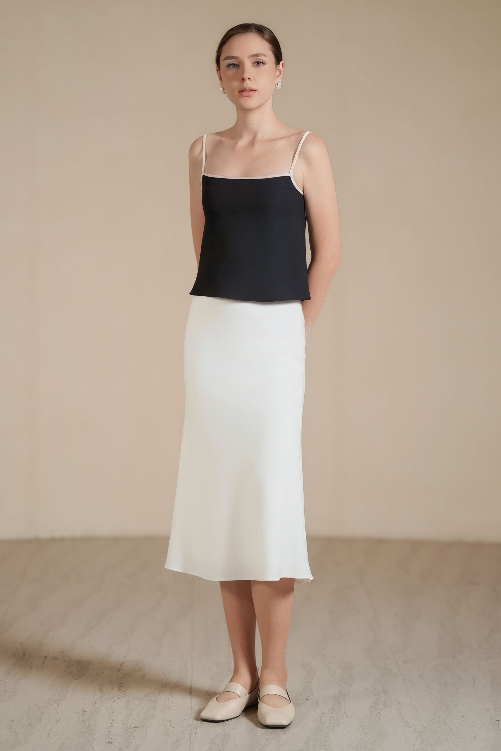 Sonia Tencel Skirt (Off White)