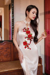 Jin Yue Qipao Set (Champagne)