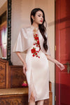 Jin Yue Qipao Set (Champagne)