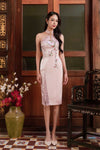 Lianya Qipao Set (Pink)