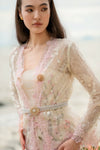 BACKORDER Roseraie Kebaya Set (Pink)