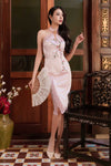 Lianya Qipao Set (Pink)