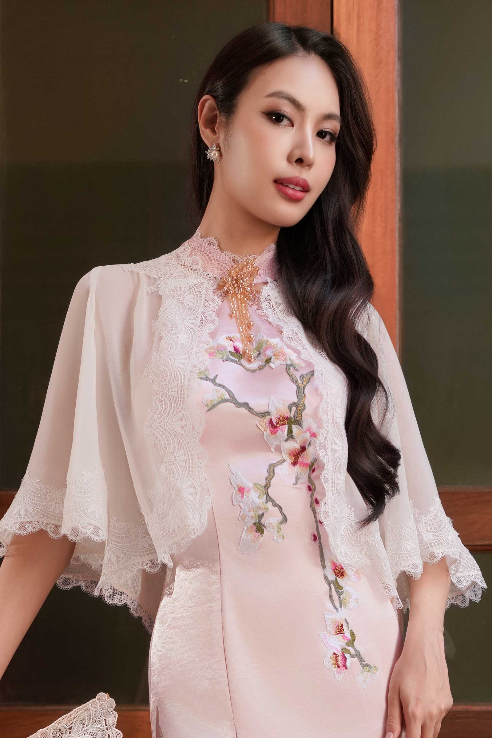 Lianya Qipao Set (Pink)