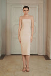 Lucienne Cape Dress (Cream)