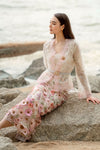 BACKORDER Roseraie Kebaya Set (Pink)