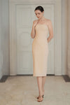 Lucienne Cape Dress (Cream)