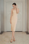 Lucienne Cape Dress (Cream)