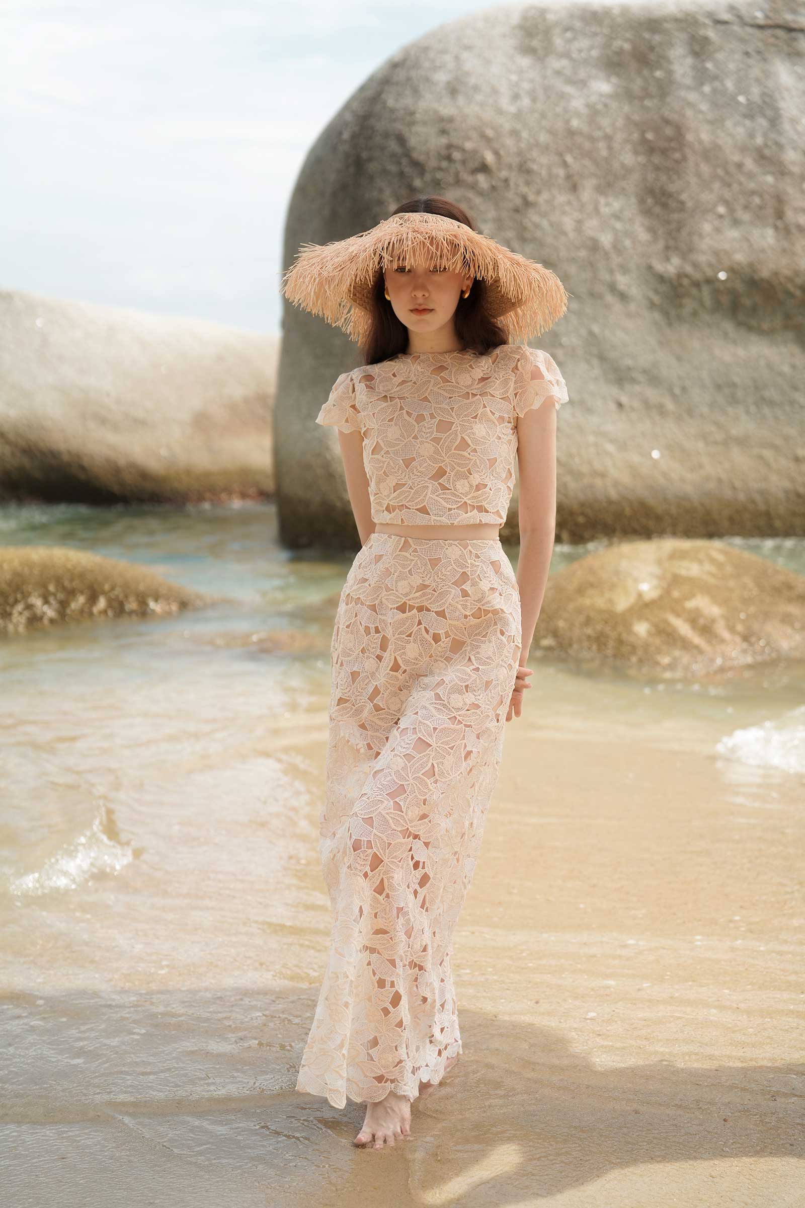 Disella Crochet Set (Cream)