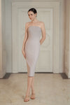 Lucienne Cape Dress (Grey)