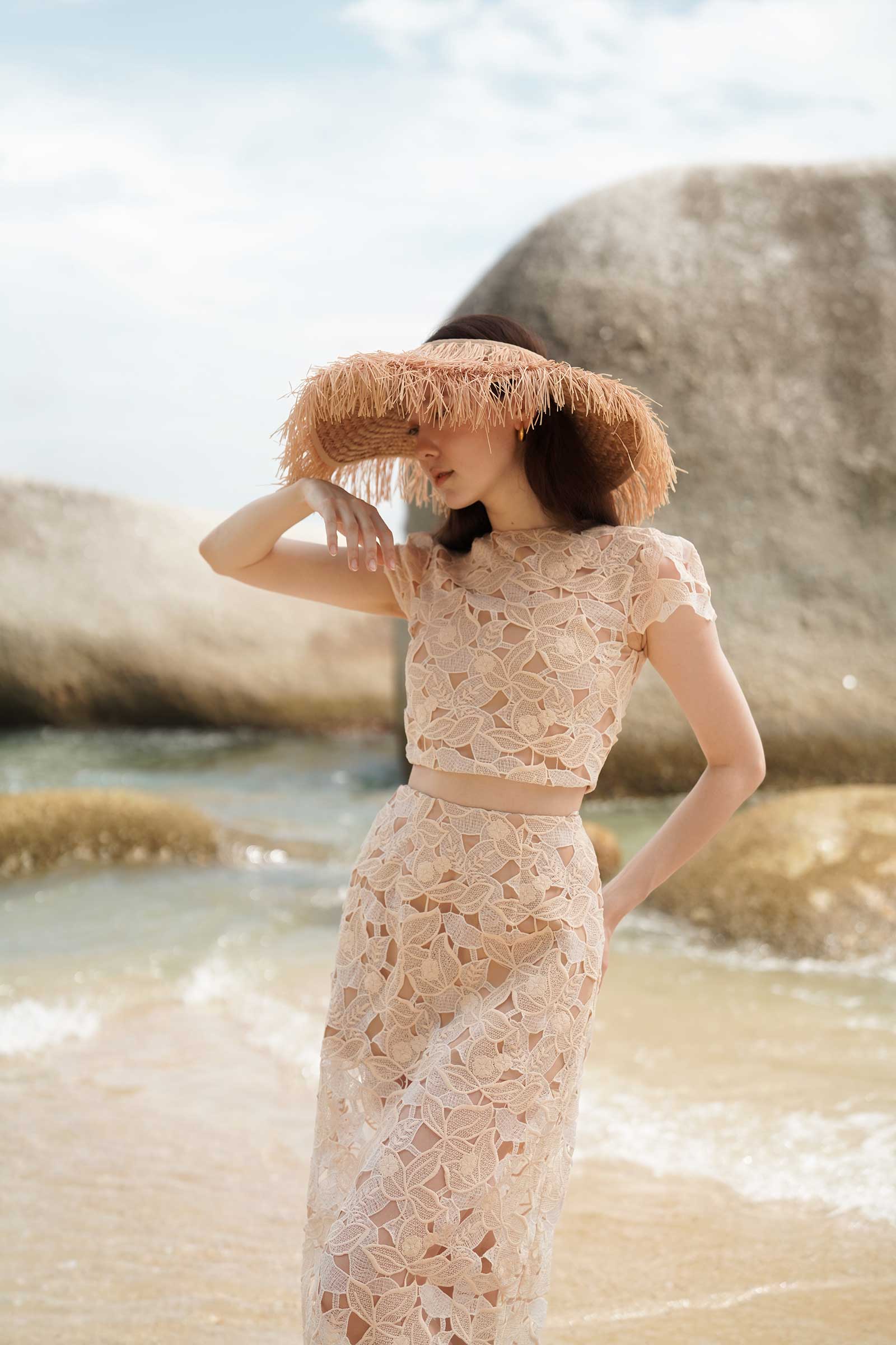 Disella Crochet Set (Cream)