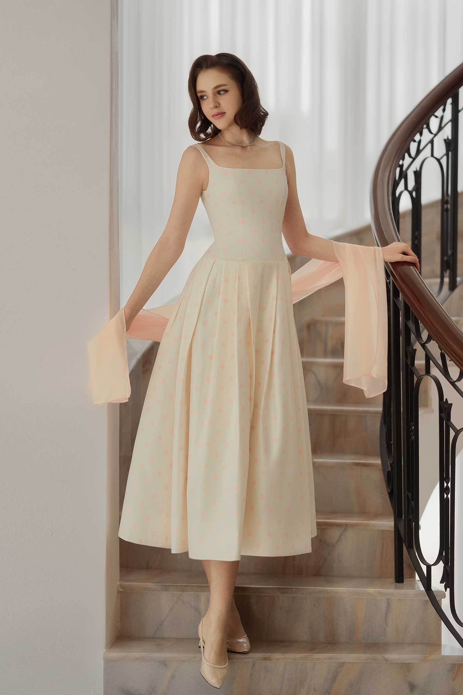 Althea Dress (Polka)