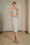 Lucienne Cape Dress (Grey)