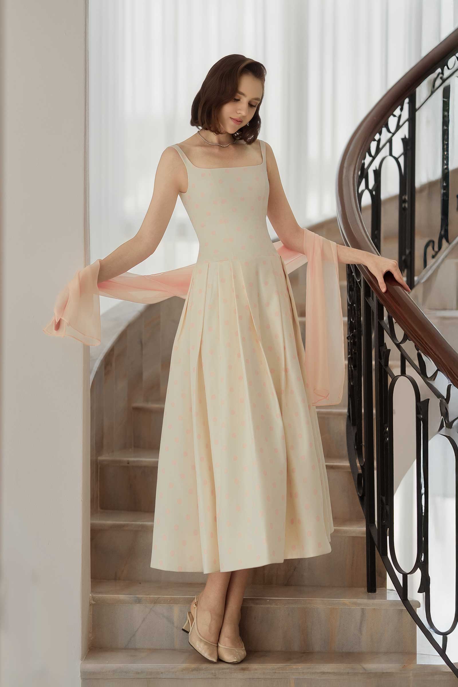 Althea Dress (Polka)