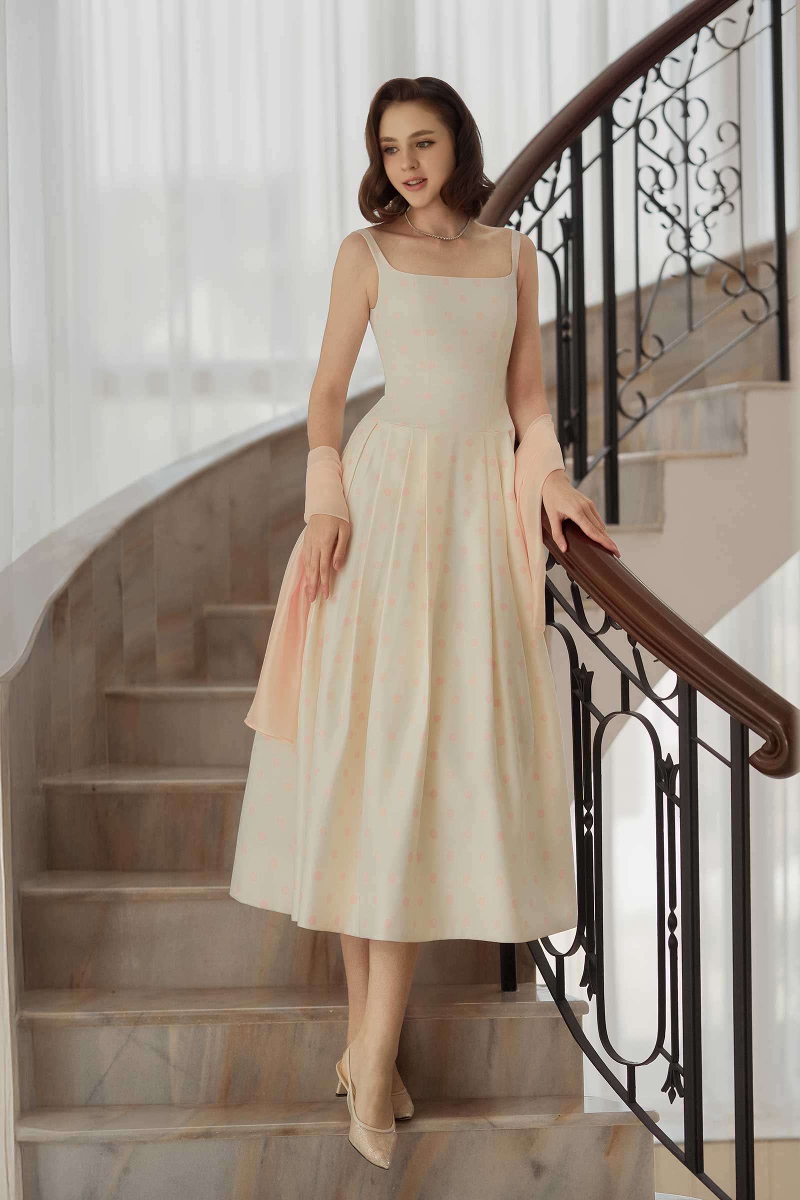 Althea Dress (Polka)