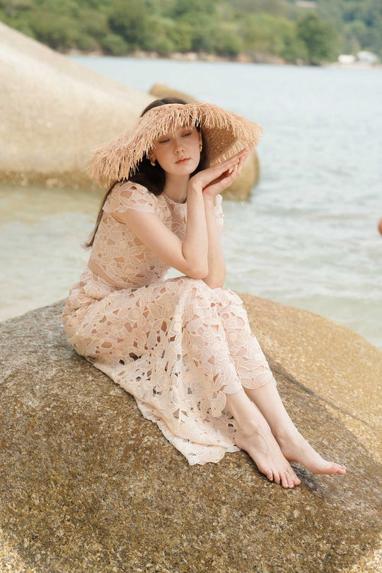 Disella Crochet Skirt Only (Cream)