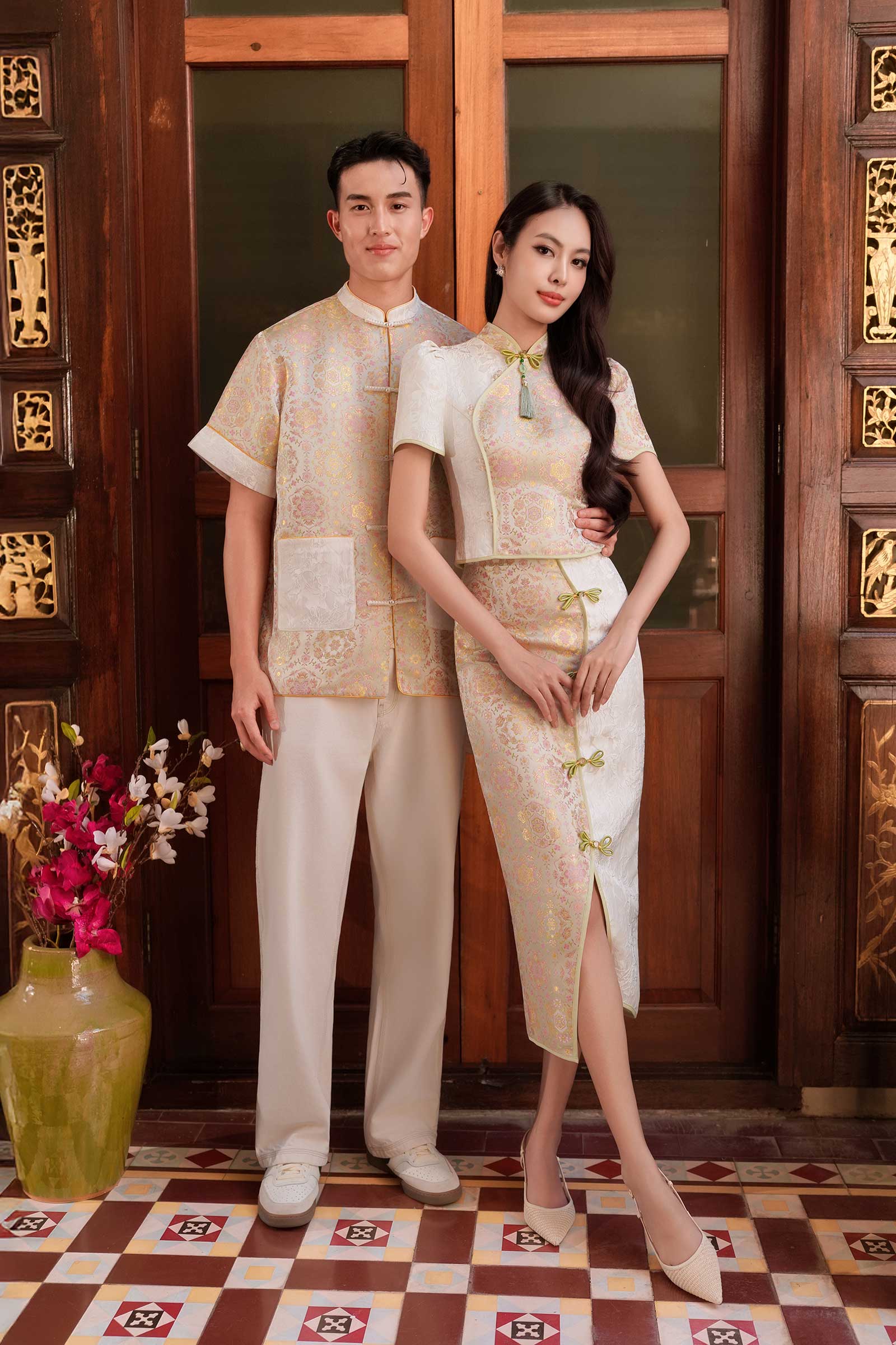 BACKORDER Jadeite Qipao Top (Jade)