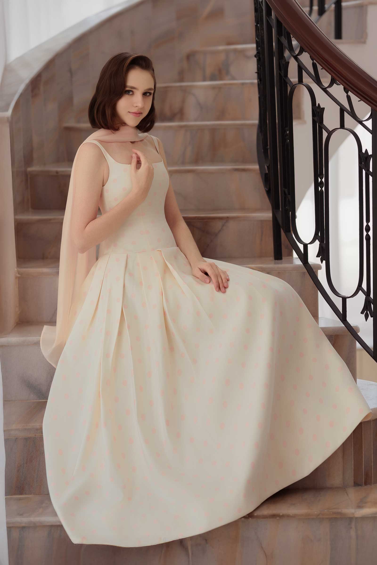 Althea Dress (Polka)