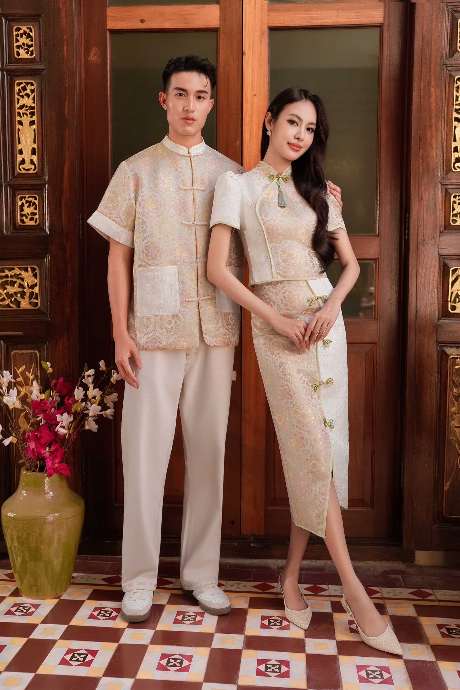 BACKORDER Jadeite Qipao Top (Jade)