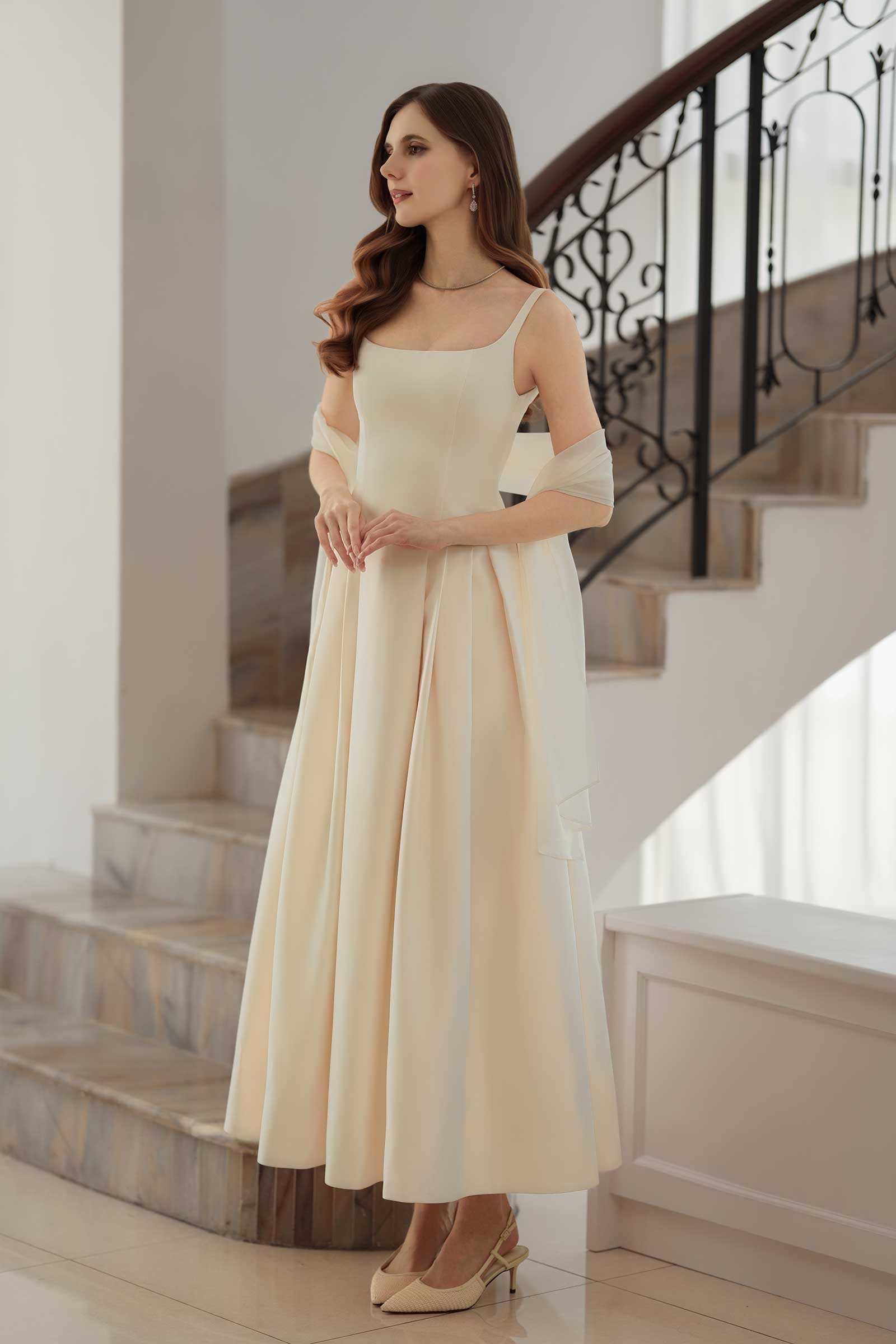 Althea Dress (Cream)