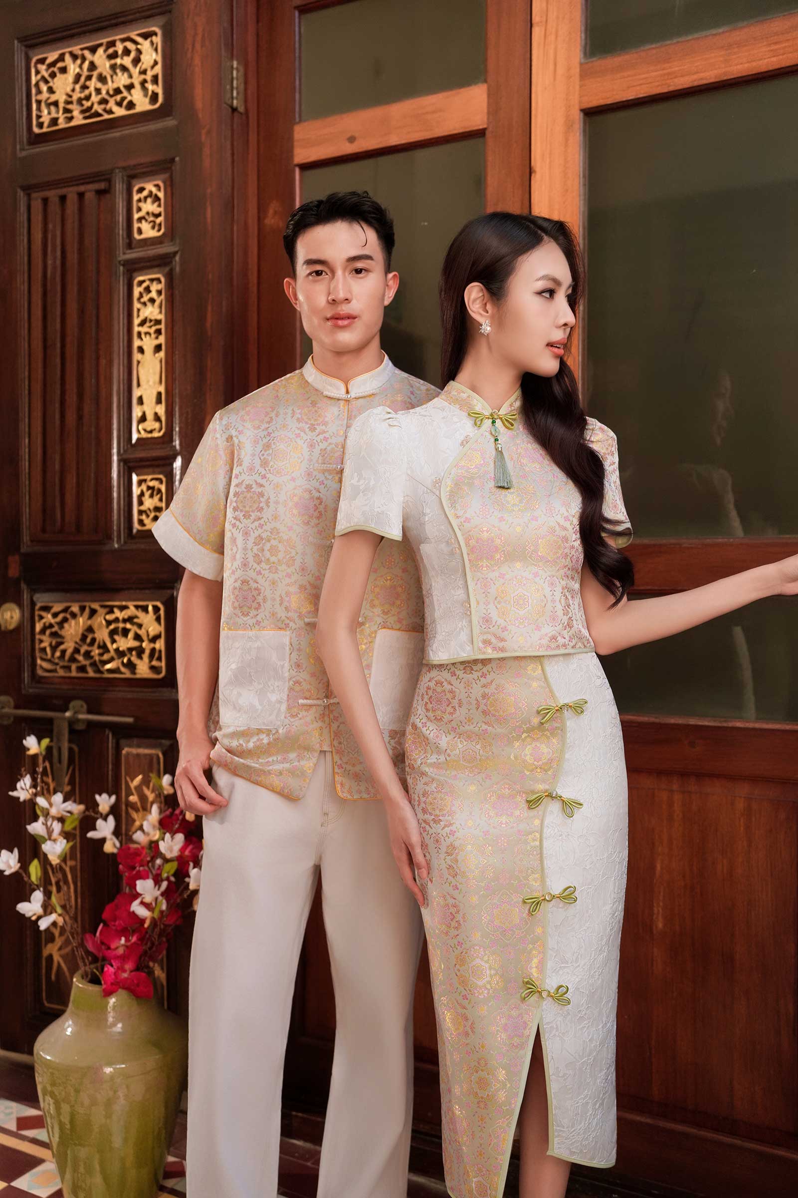 BACKORDER Jadeite Qipao Top (Jade)