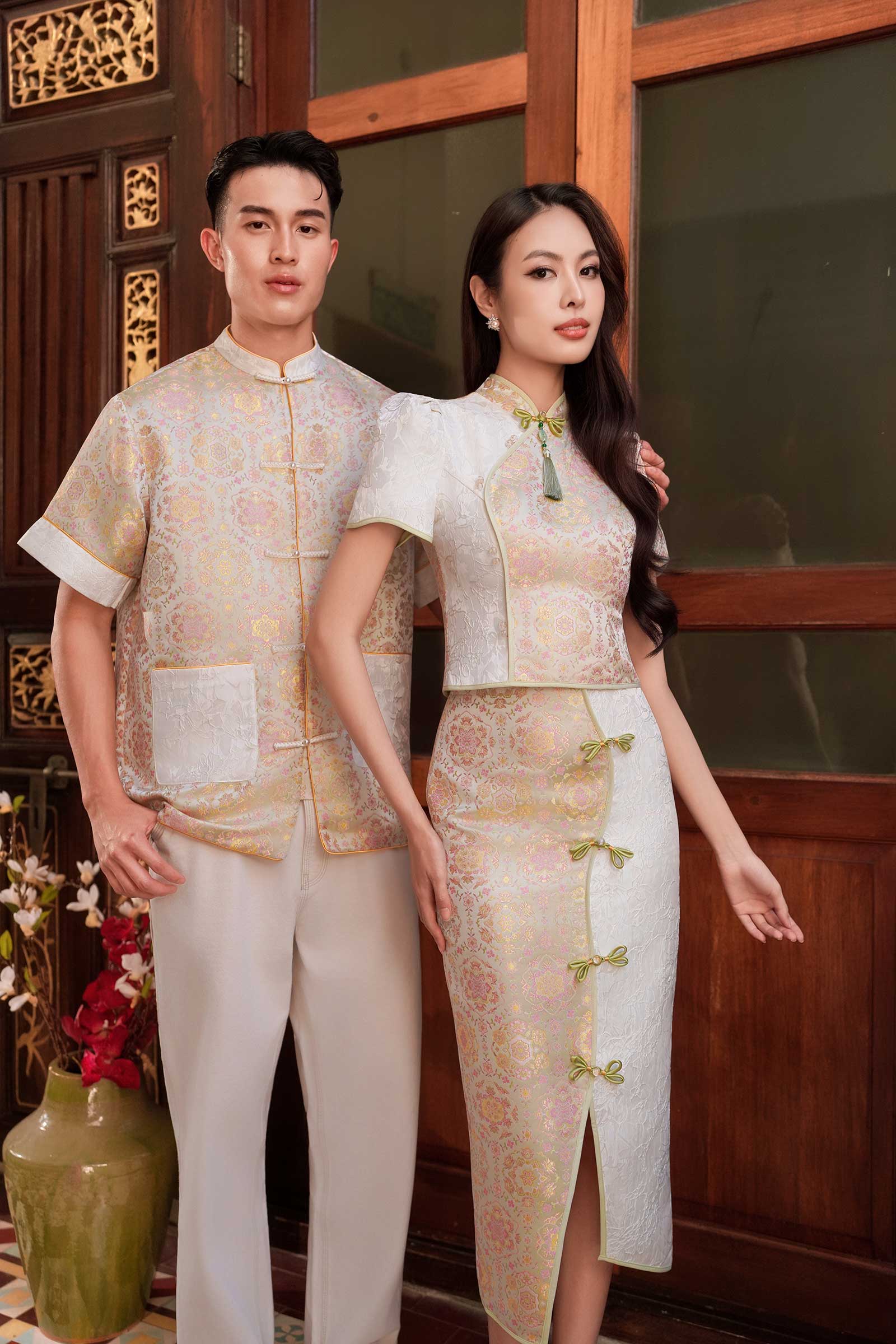 BACKORDER Jadeite Qipao Top (Jade)