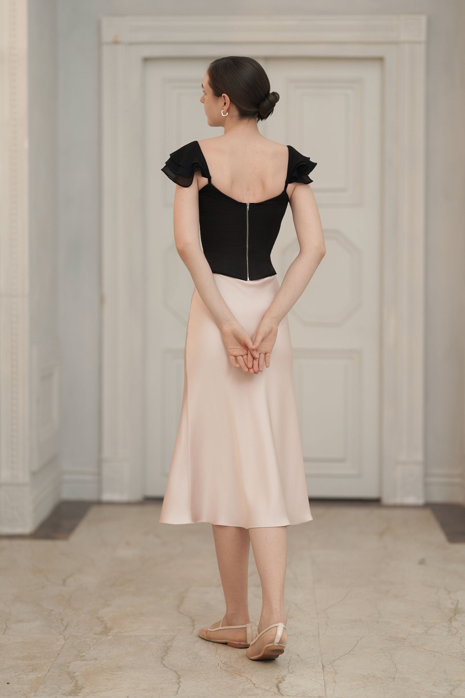 Elira Corset Top (Black)