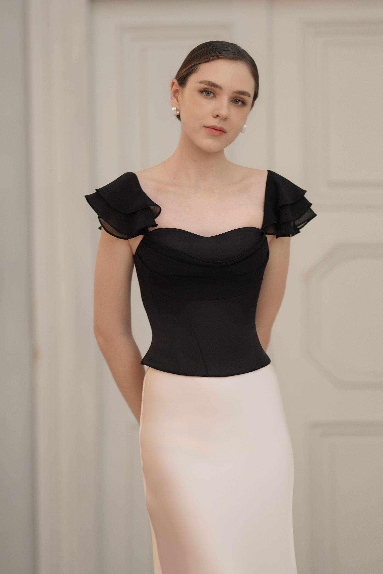 Elira Corset Top (Black)