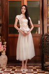 Harmonia Skirt (Cream)
