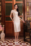Valene Qipao (Champagne)