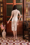 Valene Qipao (Champagne)