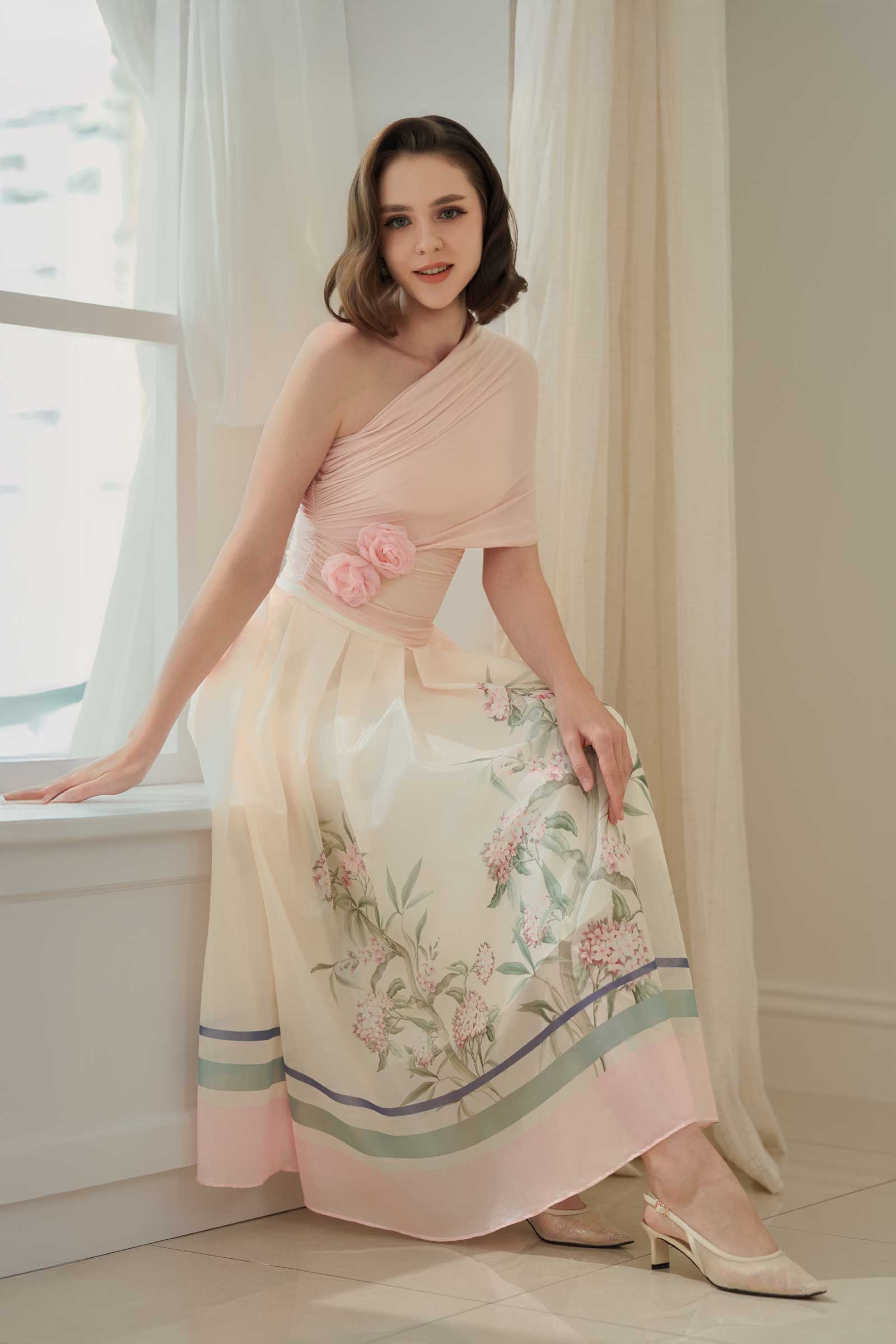 Elarose Top (Pink)