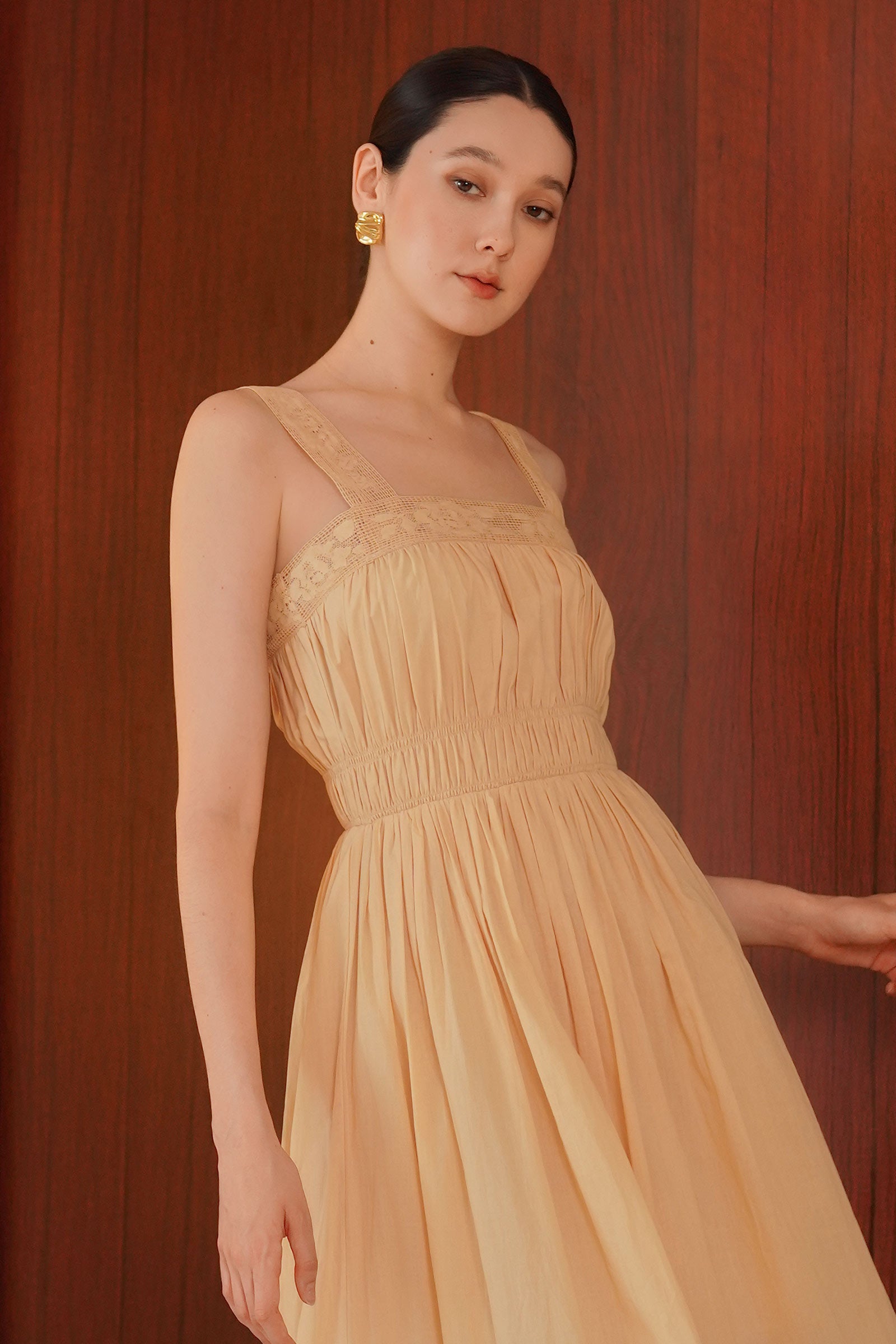 Delearis Dress (Yellow)