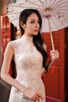 BACKORDER Eirene Qipao (Champagne)