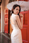 BACKORDER Eirene Qipao (Champagne)